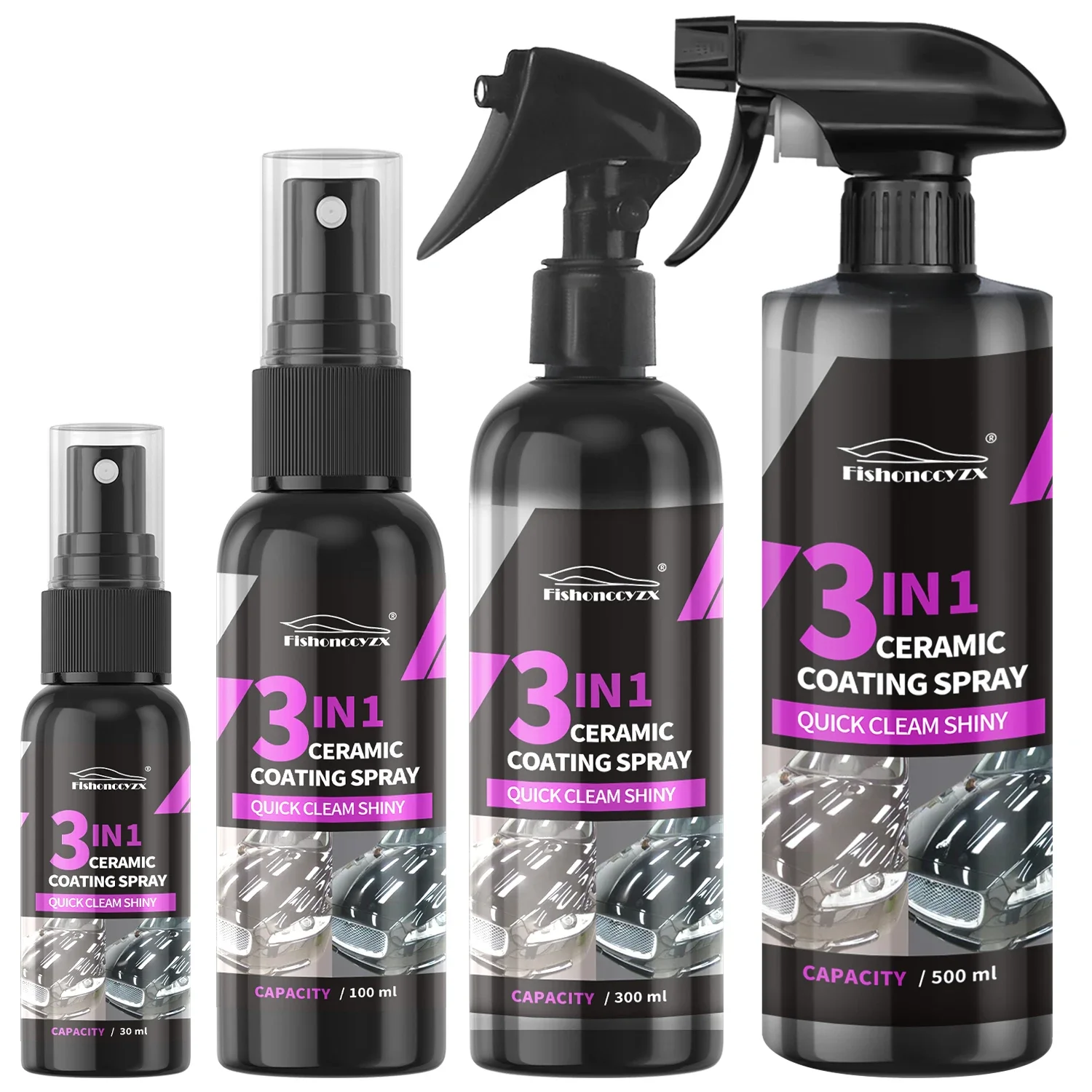 Nano Liquid Coating - 3'ü 1 Arada Araç Seramik Sıvı