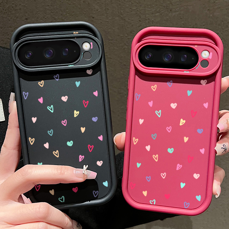 Renkli Küçük Kalpler Desenli Y - Google Pixel 9 incelemesi ve fiyatı