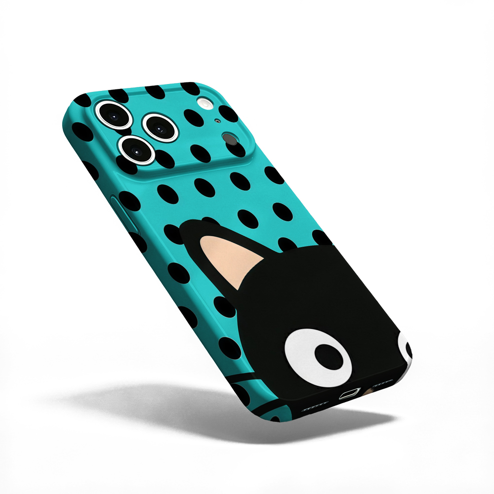 Turkuaz Puantiyeli Kedi Desenl - Apple Iphone 15 Pro Max incelemesi ve fiyatı