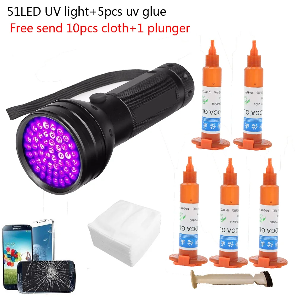 51 LED UV Işığı, 5 adet/paket, - Liquid Uv Glue Kit incelemesi ve fiyatı