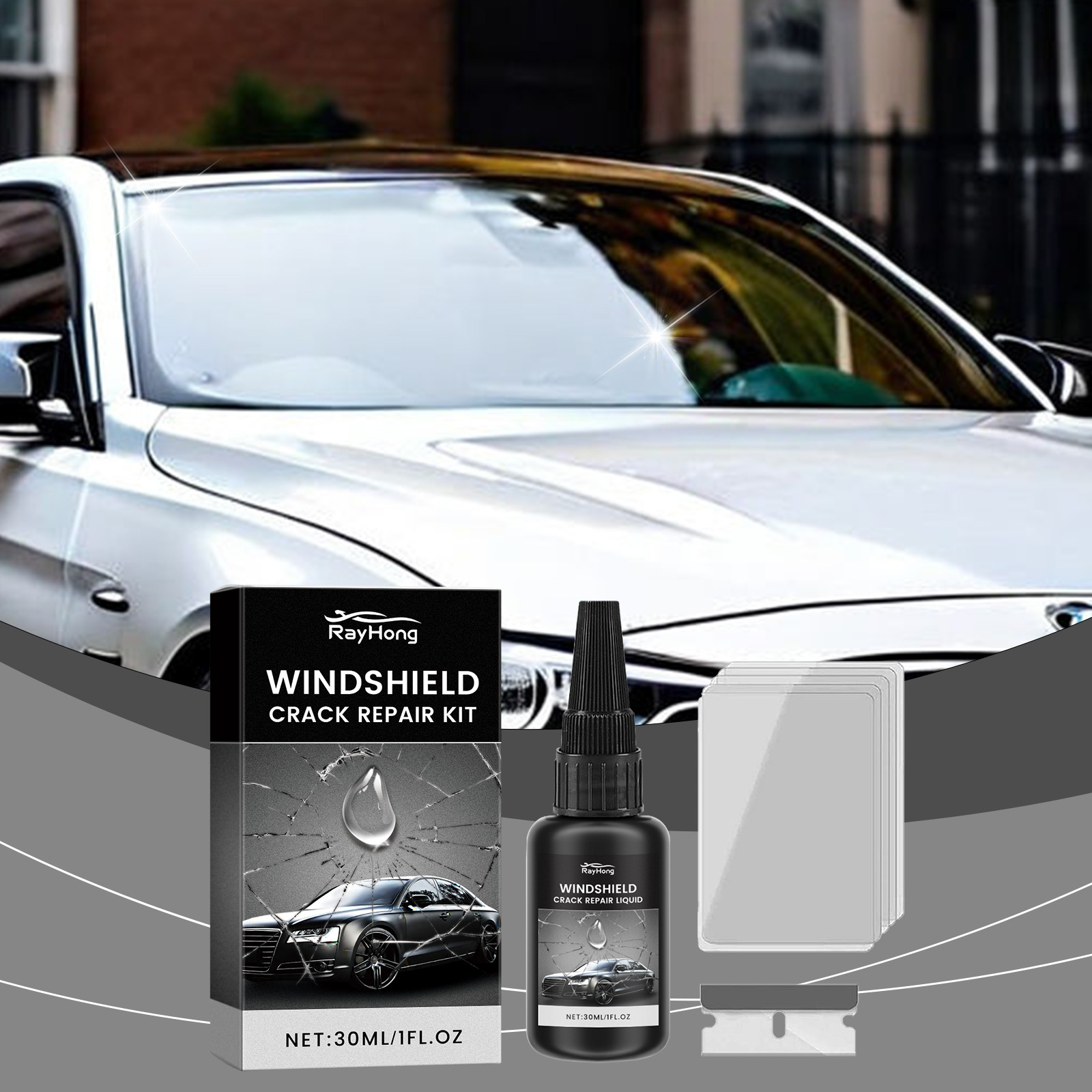 Ön Cam Onarım Yapıştırıcısı -  - Liquid Uv Glue Kit incelemesi ve fiyatı