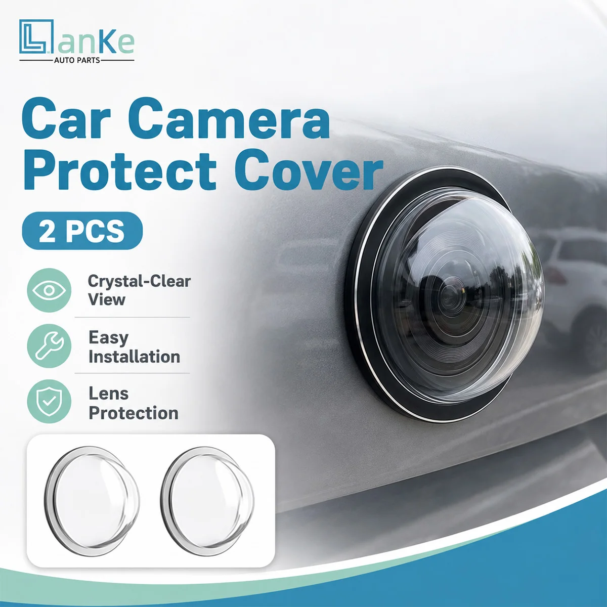 2/6/12 adet Araç Kamera Lens K - Camera Lens Protector incelemesi ve fiyatı